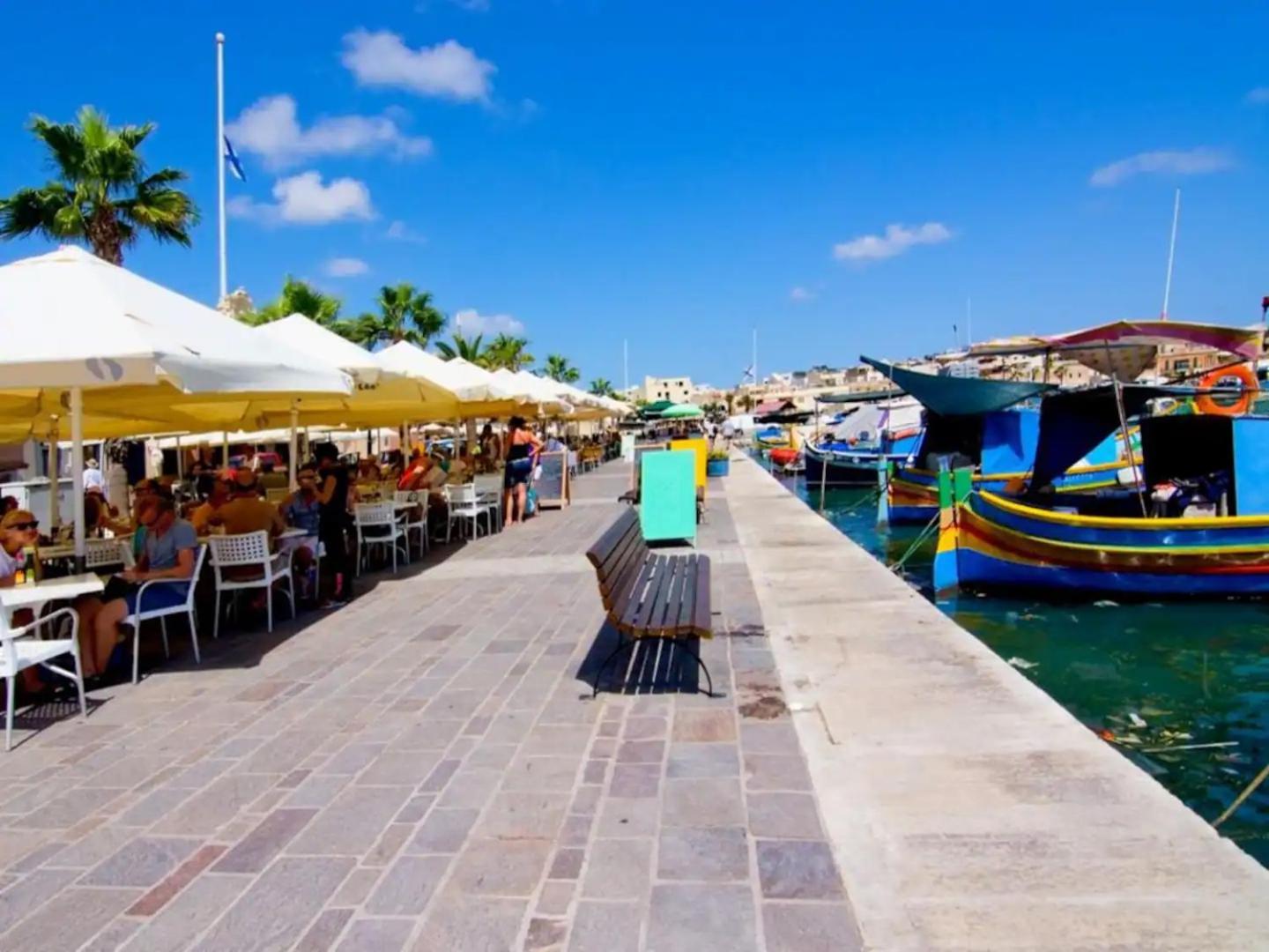 Nr41 Holiday Apartment - Close To Village Centre, Promenade, Shops & Restaurants Marsaxlokk Exteriör bild